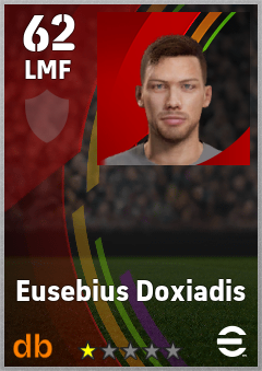 Eusebius Doxiadis eFootball player card