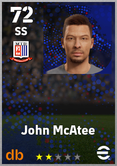 John McAtee — SS, OVR 72, MAX 72