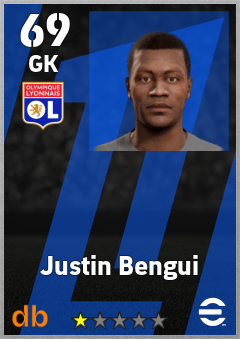 Justin Bengui — GK, OVR 69, MAX 69