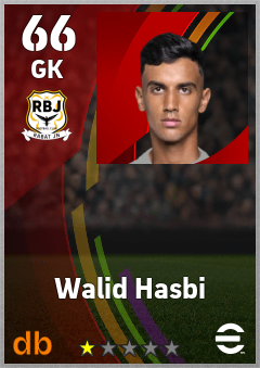 Walid Hasbi eFootball player card