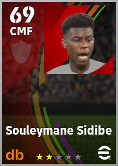Souleymane Sidibe eFootball player card