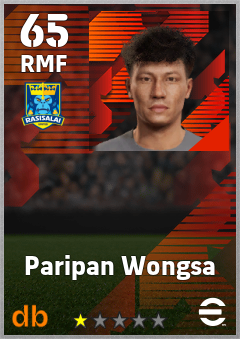 Paripan Wongsa — RMF, OVR 65, MAX 65