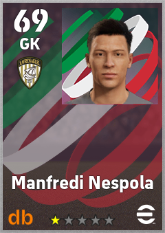 Manfredi Nespola — GK, OVR 69, MAX 69