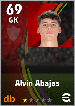 Alvin Abajas eFootball player card