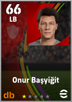Onur Başyiğit eFootball player card