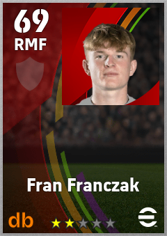Fran Franczak — RMF, OVR 69, MAX 69