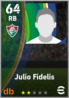 Julio Fidelis — RB, OVR 64, MAX 64