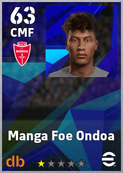 Manga Foe Ondoa — CMF, OVR 63, MAX 63