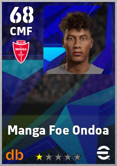 Manga Foe Ondoa — CMF, OVR 68, MAX 68