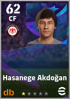 Hasanege Akdoğan eFootball player card