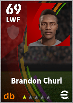 Brandon Churi eFootball player card