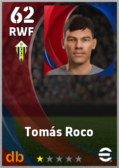 Tomás Roco — RWF, OVR 62, MAX 62