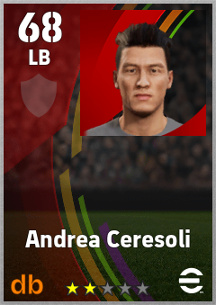 Andrea Ceresoli — LB, OVR 68, MAX 68