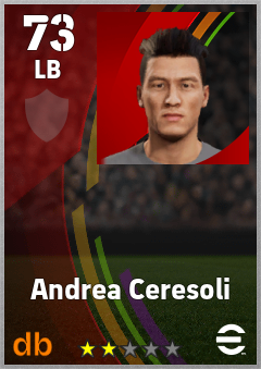 Andrea Ceresoli eFootball player card