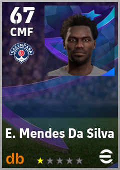 E. Mendes Da Silva — CMF, OVR 67, MAX 67