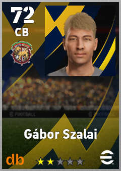 Gábor Szalai — CB, OVR 72, MAX 72