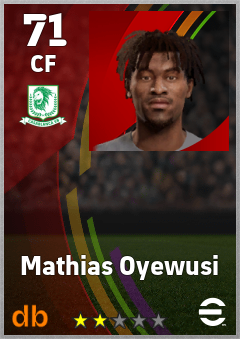 Mathias Oyewusi eFootball player card