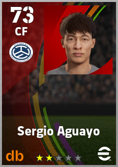 Sergio Aguayo eFootball player card