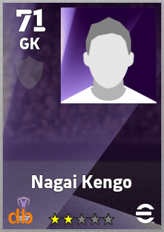 Nagai Kengo — GK, OVR 71, MAX 71