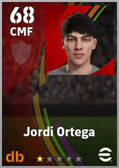 Jordi Ortega eFootball player card