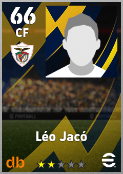 Léo Jacó — CF, OVR 66, MAX 66