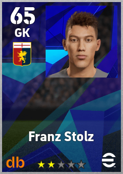 Franz Stolz — GK, OVR 65, MAX 65