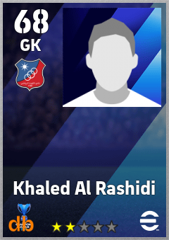Khaled Al Rashidi eFootball player card