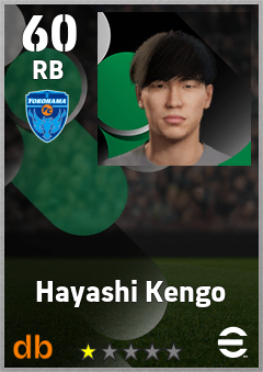 Hayashi Kengo — RB, OVR 60, MAX 60