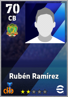 Rubén Ramírez eFootball player card