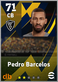 Pedro Barcelos eFootball player card