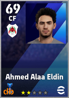 Ahmed Alaa Eldin — CF, OVR 69, MAX 69
