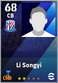 Li Songyi eFootball player card