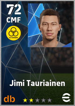 Jimi Tauriainen eFootball player card