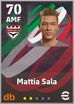 Mattia Sala — AMF, OVR 70, MAX 70