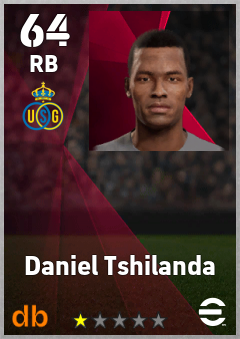 Daniel Tshilanda — RB, OVR 64, MAX 64