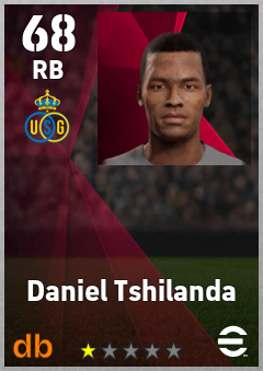 Daniel Tshilanda — RB, OVR 68, MAX 68
