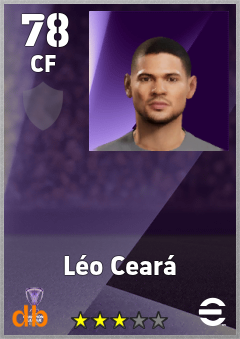 Léo Ceará — CF, OVR 78, MAX 78