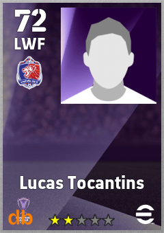 Lucas Tocantins — LWF, OVR 72, MAX 72