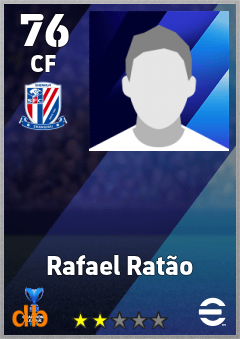 Rafael Ratão — CF, OVR 76, MAX 76