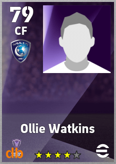 Ollie Watkins eFootball player card