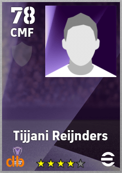 Tijjani Reijnders eFootball player card