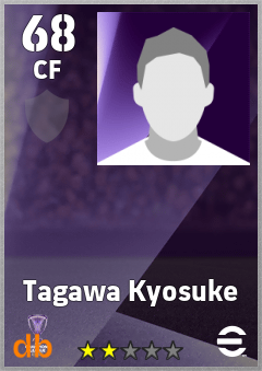Tagawa Kyosuke — CF, OVR 68, MAX 68