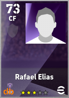 Rafael Elias — CF, OVR 73, MAX 73