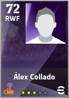 Álex Collado — RWF, OVR 72, MAX 72