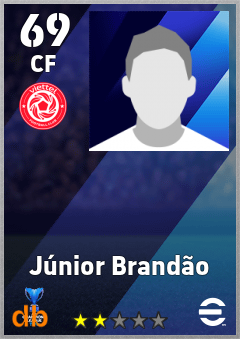 Júnior Brandão — CF, OVR 69, MAX 69