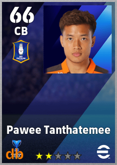 Pawee Tanthatemee eFootball player card