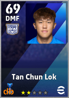 Tan Chun Lok eFootball player card