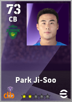 Park Ji-Soo — CB, OVR 73, MAX 73