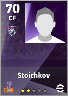 Stoichkov — CF, OVR 70, MAX 70