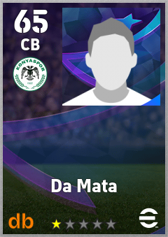 Da Mata eFootball player card